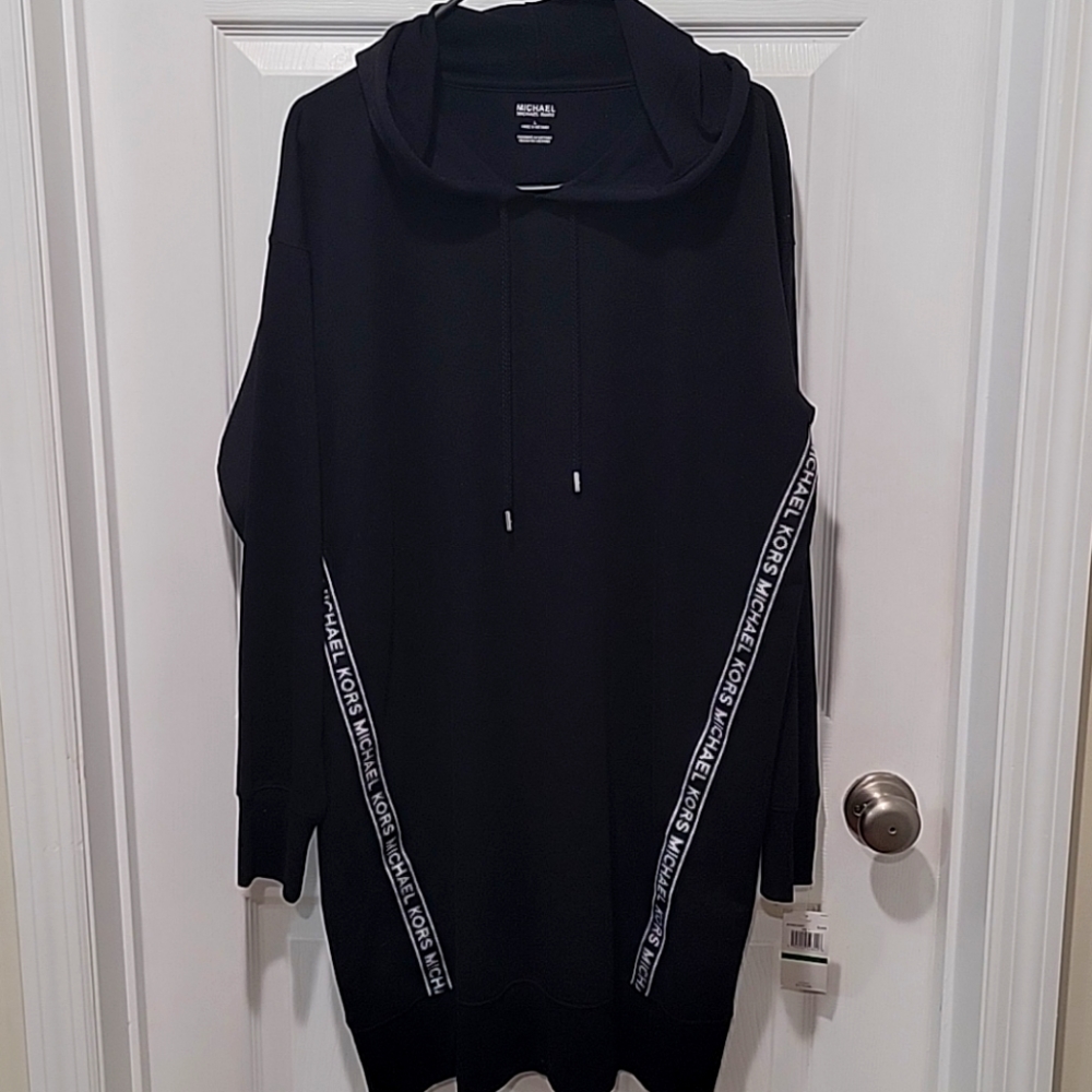Michael Kors Hooded Sweater Dress